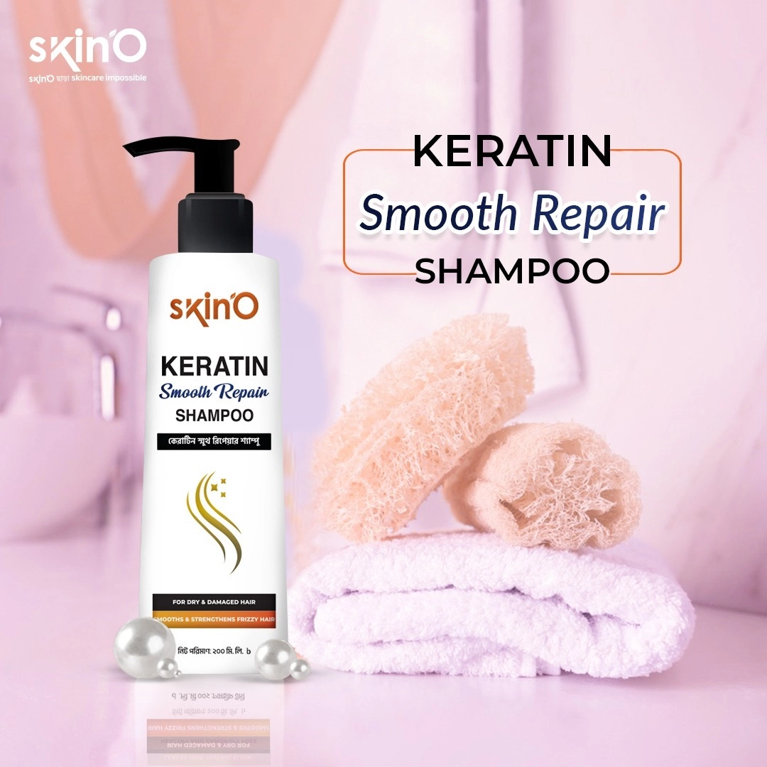 Keratin Smooth Repair Shampoo 200ml